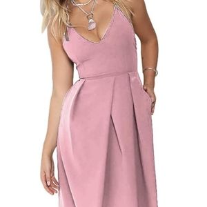 NWT Blush Midi Dress